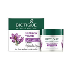 Saffron Youth Cream (55Gm) – Biotique